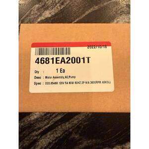 OEM Replacement Washer Drain Pump LG 4681EA2001T Kenmore AP5328388 PS3579318